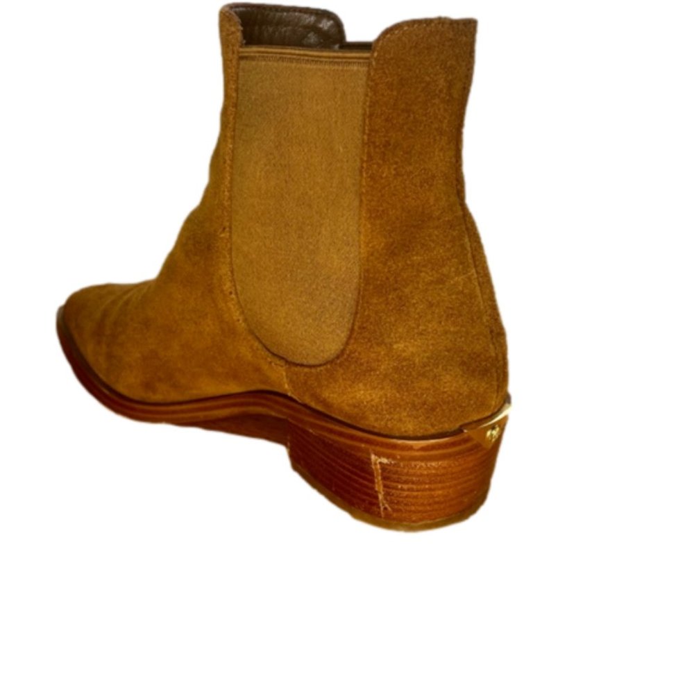 Michael Kors Lottie suede ankle boots in Amber colour, size 8.5 - Picture 6 of 6